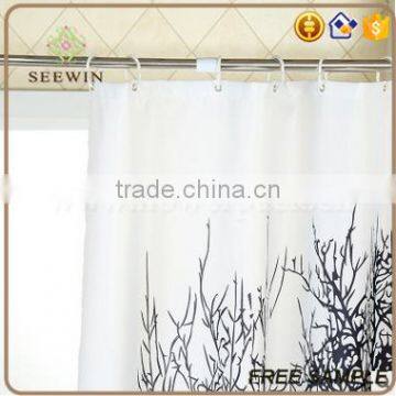 72 Inch Mildewproof Waterproof Polyester Shower Curtain photo-4