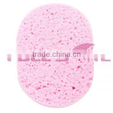 oval facial cleansing sponge cellulose sponge