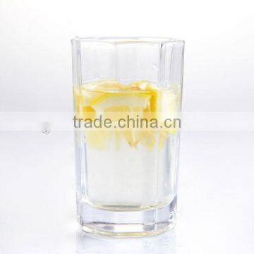 2016 New Style High Quality Clear Polygon Water Glass photo-2
