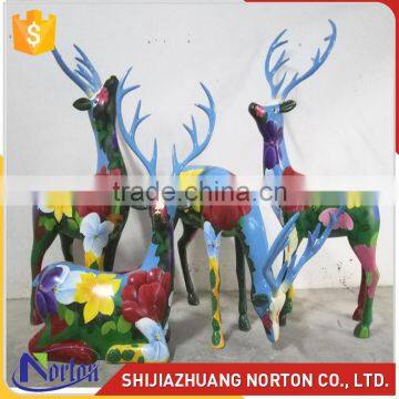 Customize colorful fiberglass beer sculpture for park decor NTRS-084LI