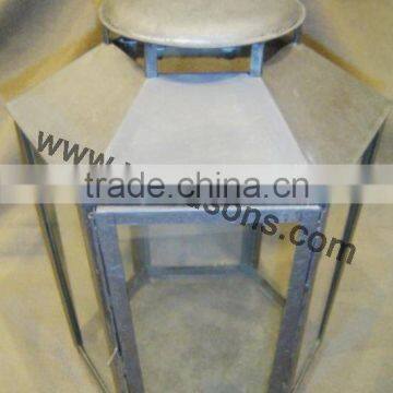 Vintage Outdoor Garden Metal Candle Lantern photo-6