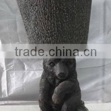 Knock-down Beautiful Fiberglass Clay Animal Planter photo-2