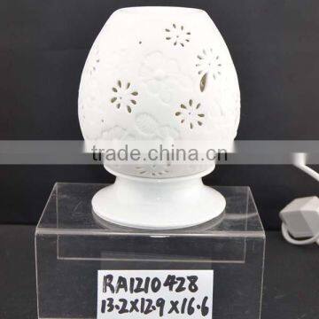 Promotional Gifts Ceramic Electric Oil Burner With Fragrance Lamp