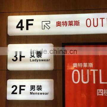 Acrylic Factory Custom Wall Acrylic Box Led Light for Cloth Shop photo-6