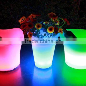 Flower Pot Design LED Wine Bucket Bar Furniture photo-3