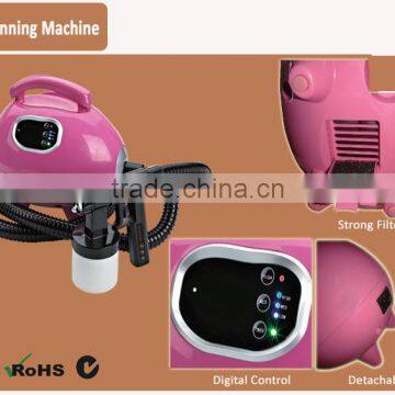 Indoor Small Body Tanning Bed Mini HVLP Electric Spray Tan Gun Professional Airbrush Home DIY Portable Solarium Tanning Machine photo-2