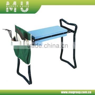 Foldable Metal garden kneeler/garden seat stool/ knee stool for gardening, home&garden use folding garden stool