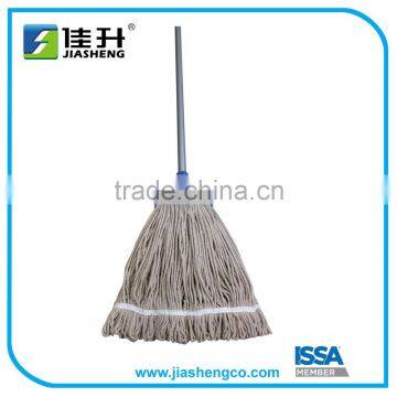 Economic cotton wet mop with aluminum pole