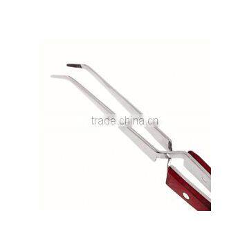 Cross Locking Curved Tweezers
