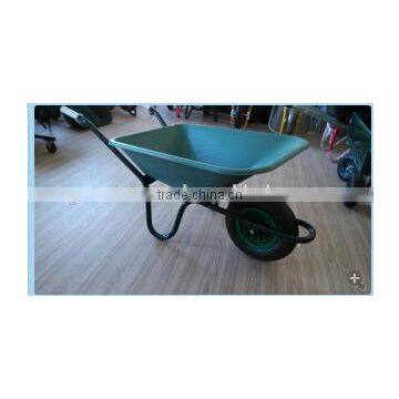 150KG loading Europe plastic bucket tray Garden tools wheelbarrow WB6424S