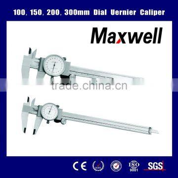 100,150,200,300mm Dial Vernier Caliper