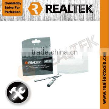 100PCS Twist Drills Set