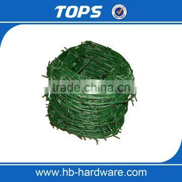 factory price PVC coated and galvanized barbed wire