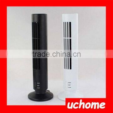 UCHOME Creative USB Mini Tower Fan Desk Fan Without Leaves For Home And Office Use photo-3