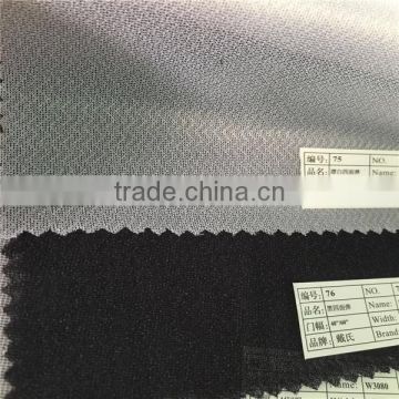 Woven fusible interfacing Super white fusible interlining fabric K5000 China fatory