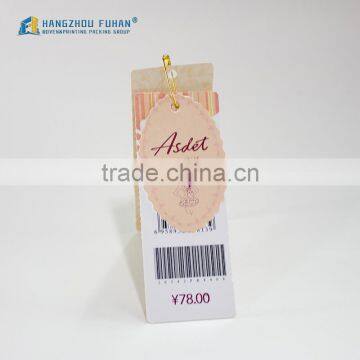 China Colorful Custom Underwear Paper Hang Tag photo-4