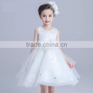 latest dresses design clothing outfit for ruffle summer children dress wholesale cute kid clothes