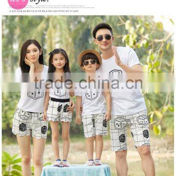 Casual Wears Family Matching Clothing Stripe t Shirt Family Set Clothes photo-2