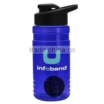 USA Made 20 Oz. Tritan Shaker Bottle With Drink-Thru Lid - BPA-free, Features a Mixing Ball and Comes With Your Logo photo-2