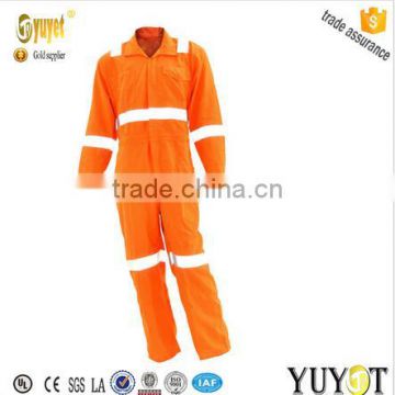 3M reflective strip customized safety workwear hi-vis coveralls