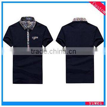 Latest Design Short Sleeve Soft Pique Polo Shirt For Men