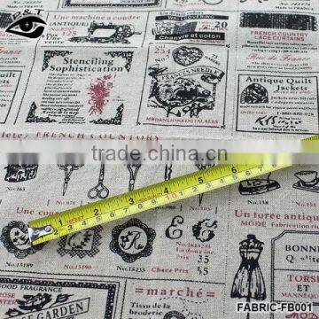Cotton Fabric Linen Fabric for DIY Bags Bolster Table Cloth Tablecloth photo-4