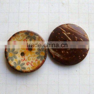 fashion eco-friendly coconut shell button