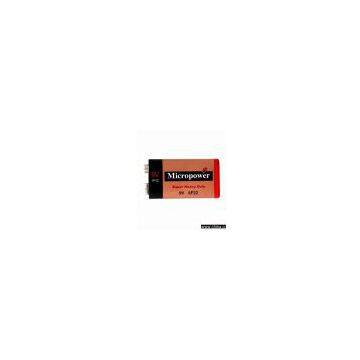 Zinc Carbon 9V/6F22P Battery