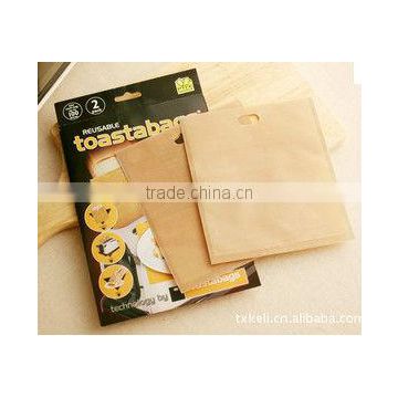 Hot sales in Japan! Reusable PTFE Toaster Bag 20x21.5cm