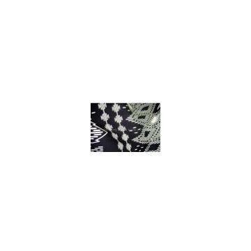 rayon challis fabric with printed