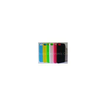 Rubber Coating iPhone 5s Cell Phone Cases Plastic Mobile Phone Battery Cover Case