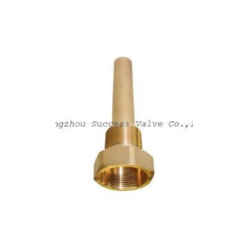 Low Lead Compliant Brass Thermowell