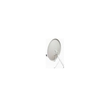 Ku band offset TV satellite dish antenna