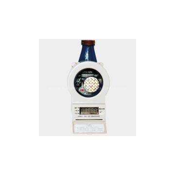 Stepped Tariff Residential Prepaid IC Card Water Meter with Valve Control