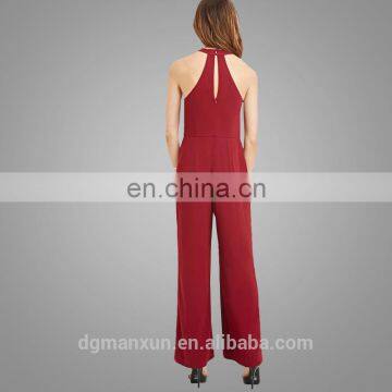 2016 Pictures Of Latest Tops and Trousers Designs Contemporary Cross Front Jumpsuit photo-4
