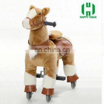 HI CE hot selling 2017 new blue rabbit ride on horse toy pony for sale