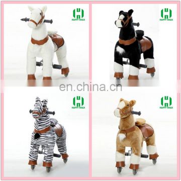 HI CE carousel horse ride bouncing walking horse toy for sale