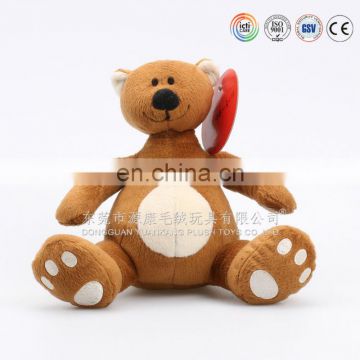 Jumping plush bears antique style&plush sit on animals toys