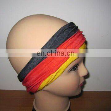 Fashion German Flag Elastic Head Wrap