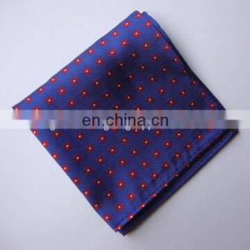 High Quality Woven 100% Silk Pocket Square-35x35cm