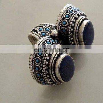 (KR-018) Pakistan Tribal Jewellery, Kuchi Rings, Turkmen Jewellery, Tribal Vintage Jewellery