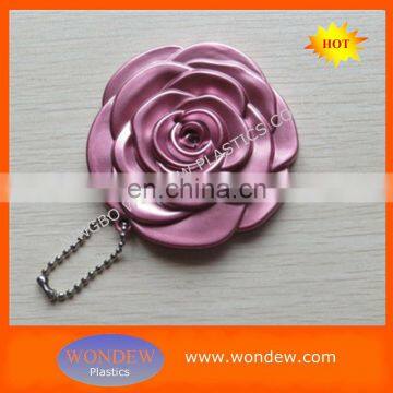 Handbag makeup mirror in flower style