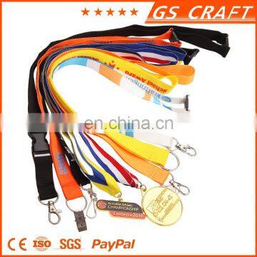2016 OEM Sports Ribbon Custom lanyard accessories