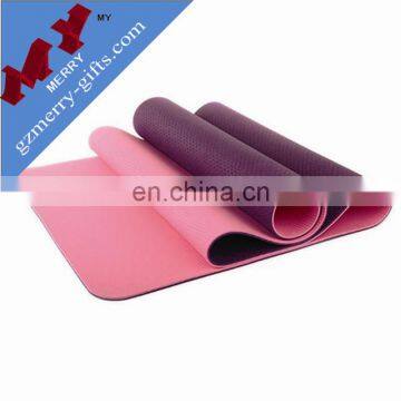 High standard double layers custom tpe yoga mat manufacturer