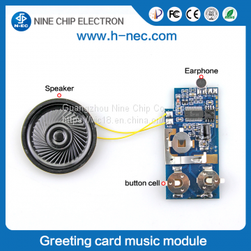 Voice Chip Recording Music Greeting Card Sound Module photo-5