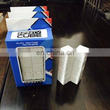 Infinite Cube,Fidget Cube in Style With Pressure Reduction Toy - Infinity Turn Spin Cube Edc Fidgeting - Killing Time Toys photo-4