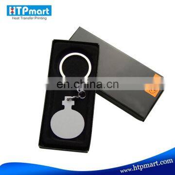 Sublimation MDF keychain for printing logo