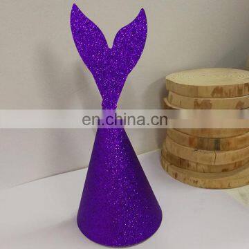 Glitter Mermaid Tail Birthday Hat Party Favor For Kids Adults photo-2