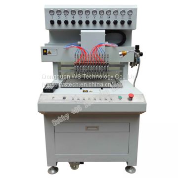 8,12 color silicone label making machine, silicone label dispensing machine