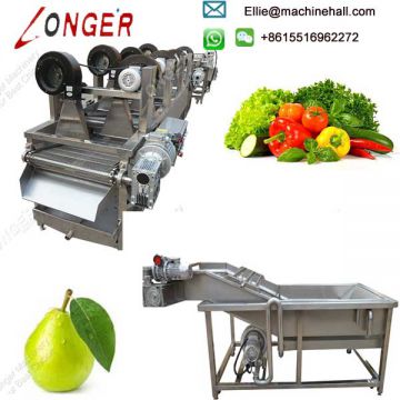 Automatic Fruit and Vegetable Washing and Drying Processing line